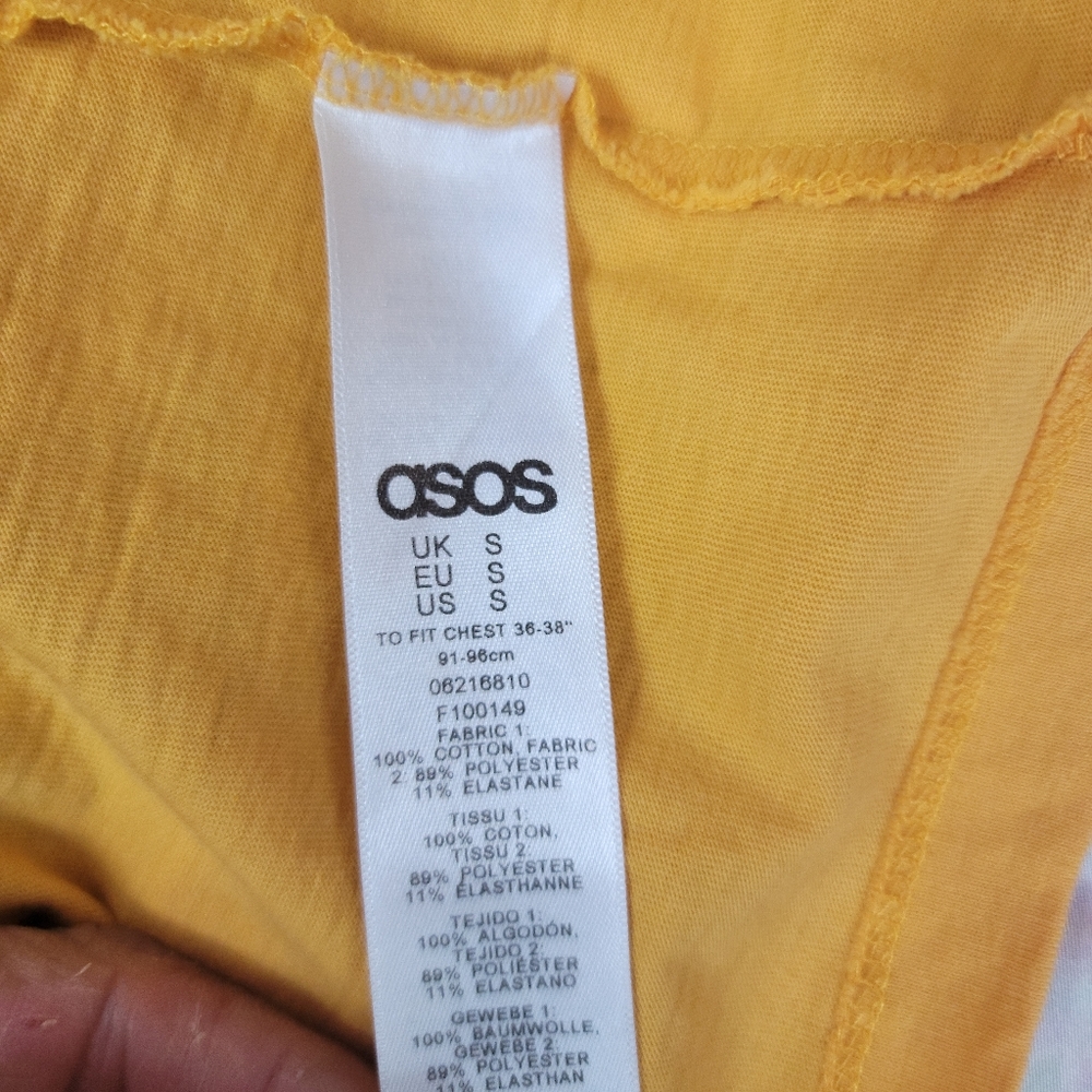 ASOS Extreme Racer Back Tank With Velour P… - Picture 16 of 16